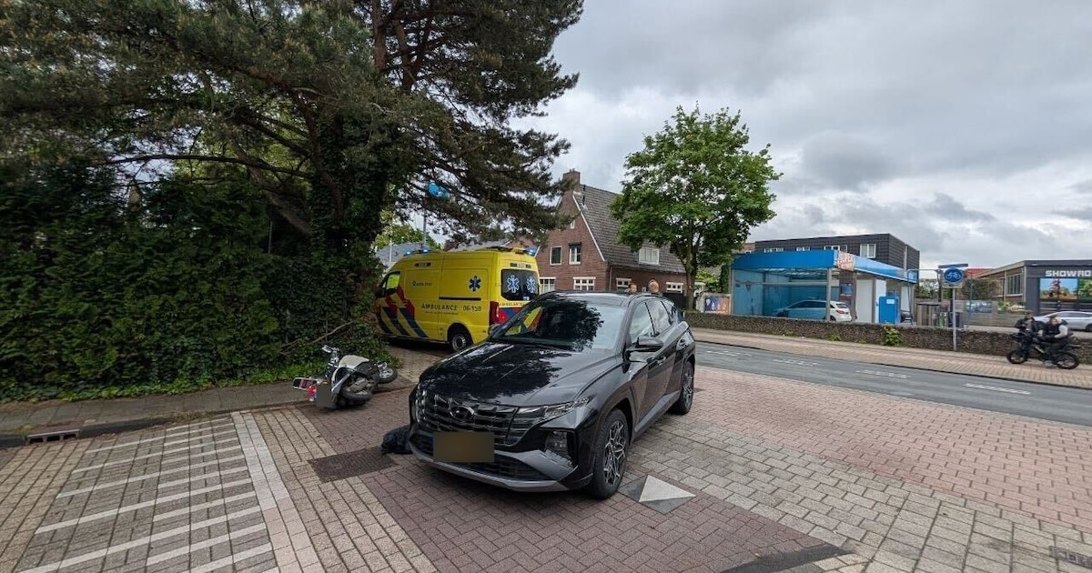 Scooterrijder aangereden door auto in Doetinchem