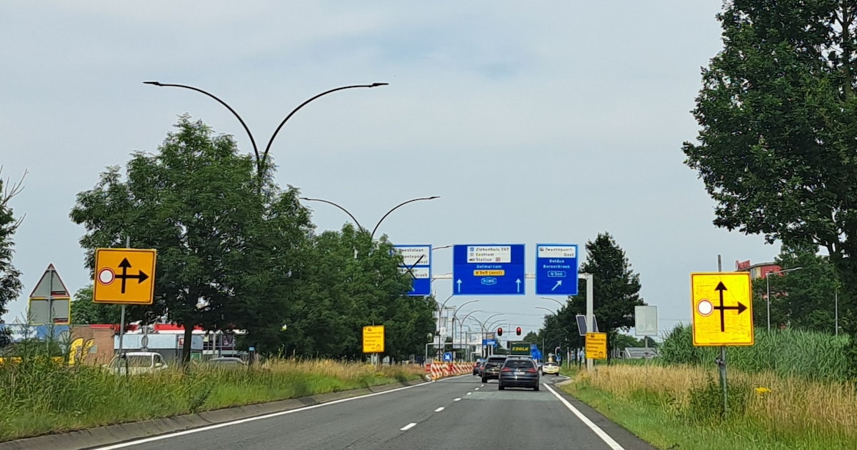 Drukke verkeersader in Almelo krijgt bypass: alleen stad in en uit