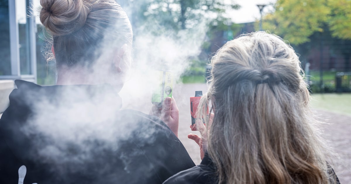Ruim 1 op de 3 middelbare scholieren in Twenterand gebruikte ooit een vape