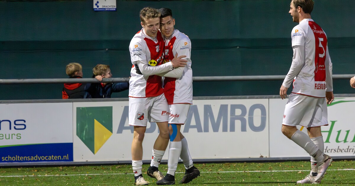 Supersub Gieskens knalt Flevo Boys langs stug Berkum: ‘Na de winterstop weer in de basis’