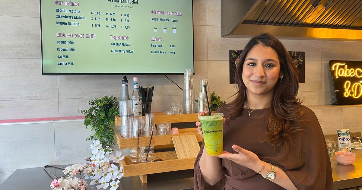 Matchalovers opgelet: studenten openen nieuwe hotspot in Almelo
