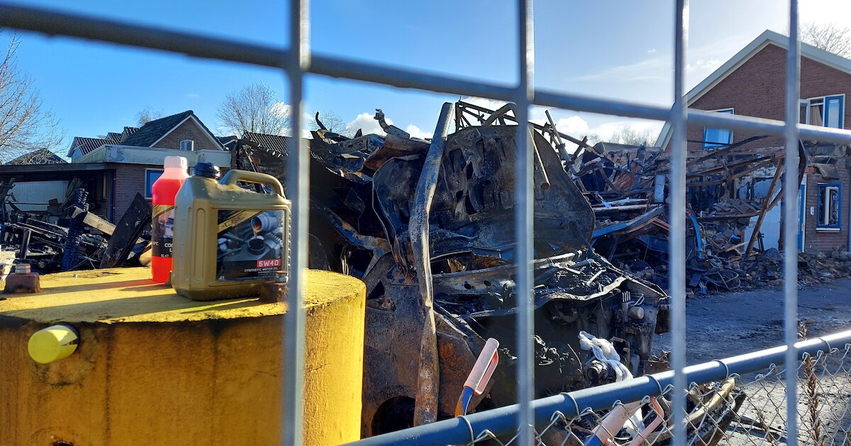 Knallen bij forse brand in Laag Zuthem: ‘Dacht dat jongelui bezig waren met vuurwerk’ | Zwolle