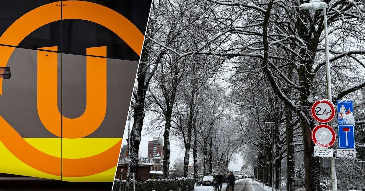 LIVE winterweer | Geen bussen meer in hele provincie Utrecht vanwege gladheid