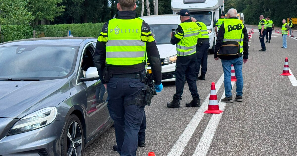 Alcoholcontrole bij Zwarte Cross: vóór 09.00 uur al vier ‘drankrijders’ betrapt