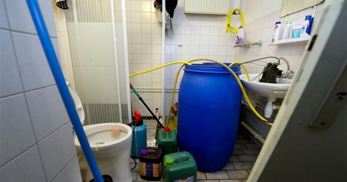 Aanhouding na vondst drugslaboratorium Beerzerveld