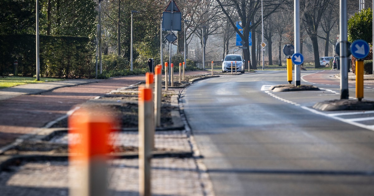 Waar zijn die paaltjes met die oranje ‘hoedjes’ toch voor? Dit is het antwoord