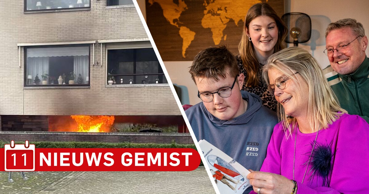 Gemist? Brand bij appartementen in Vriezenveen & Guus uit Vasse was na ongeluk eigenlijk weer een ba
