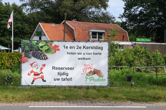 Reserveren voor kerst, het kan nu bij 't Peuleke.