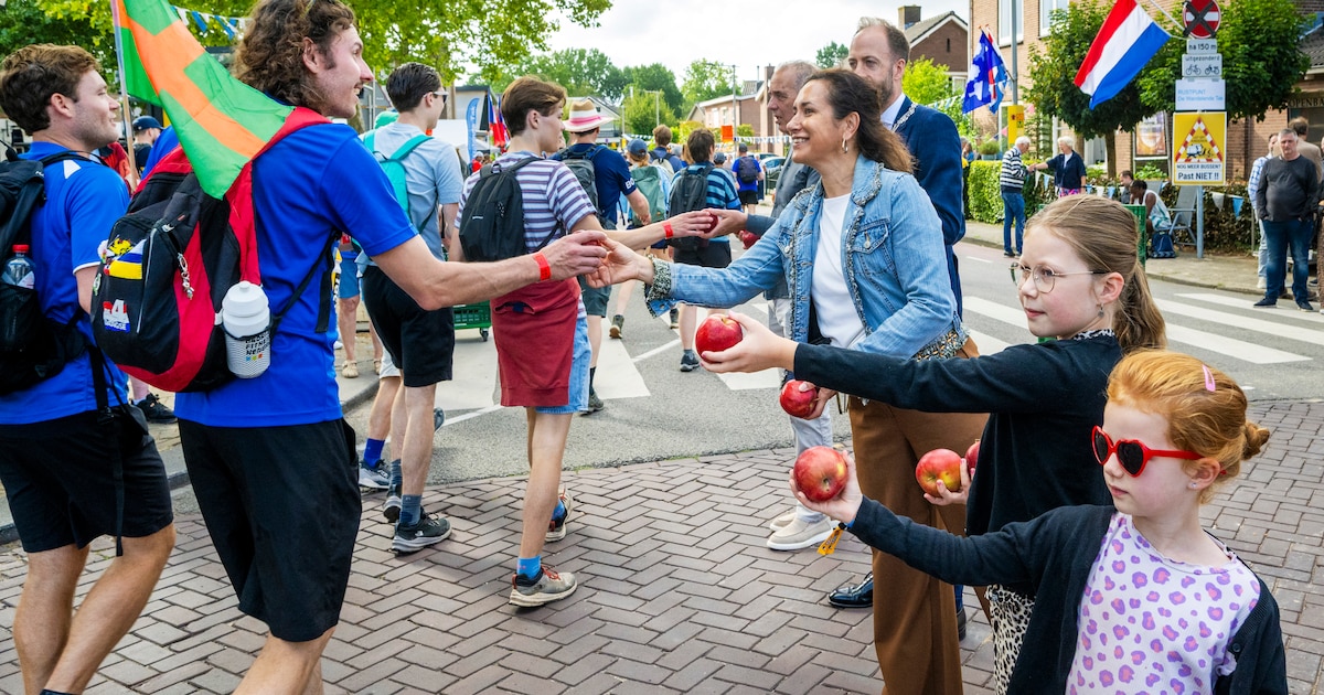 Waarom de Vierdaagse in Elden het meest leeft: ‘Het is hier toch een beetje onder de rivieren’