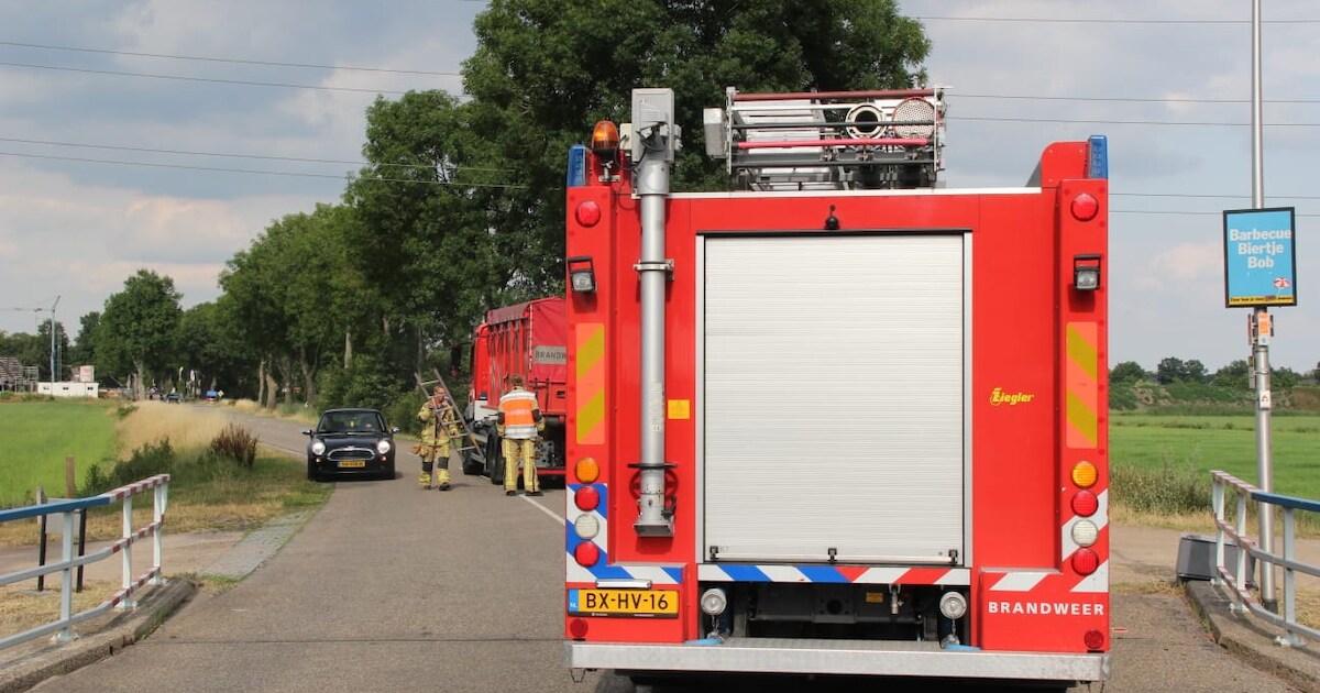 Brand bij Klein Kromhof B.V. in Daarlerveen