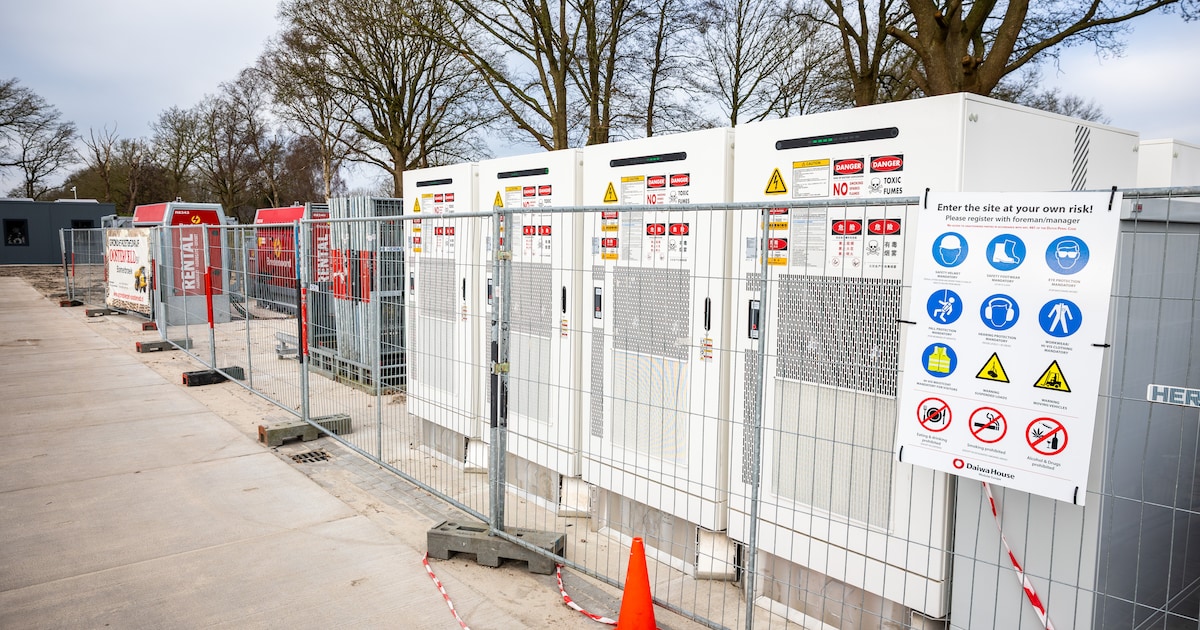 Hoe een batterij in Borculo het overvolle stroomnet een beetje lucht moet geven