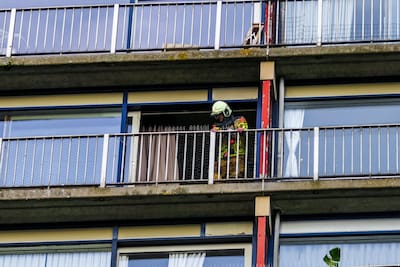 Rook op elfde etage van flat in centrum van Enschede