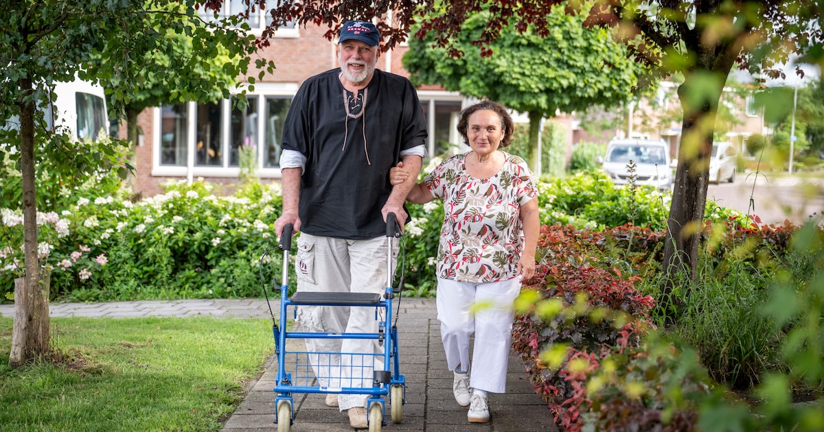 Drie kilometer wandelen om een pakketje weg te brengen is voor Erik na ongeluk als een wereldreis.