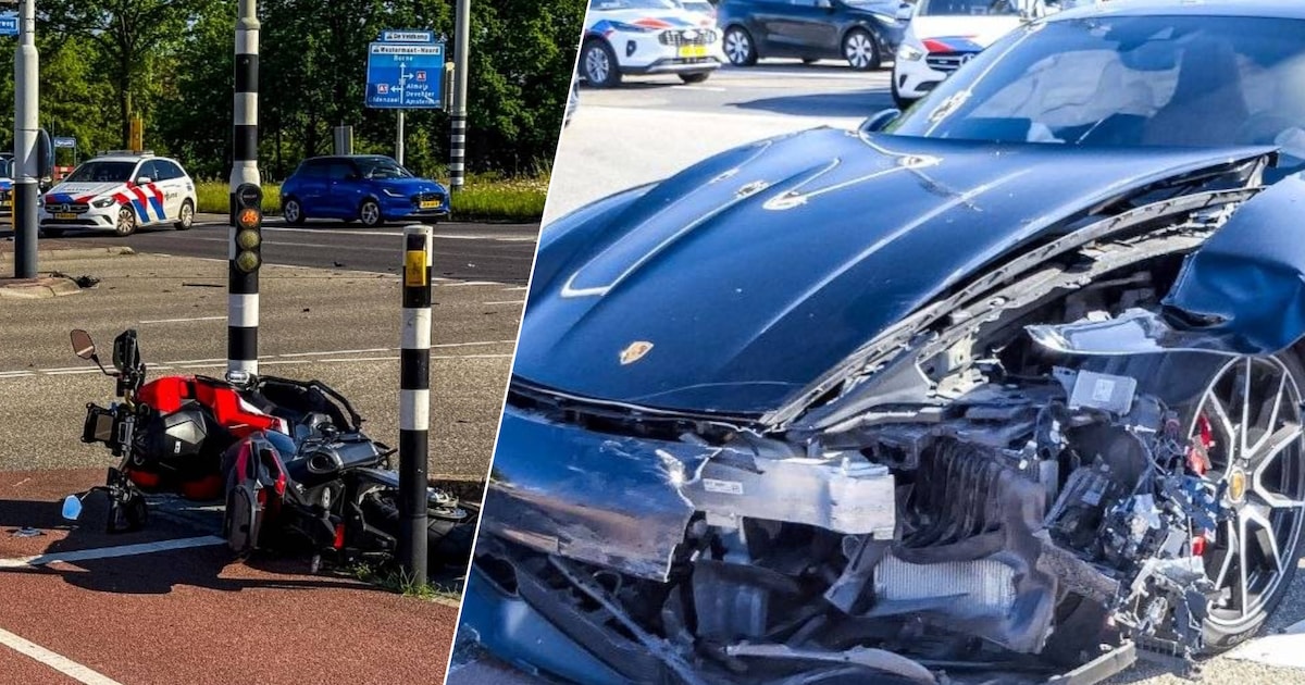 Meerdere bekeuringen uitgedeeld na ernstig ongeval met motorrijder in Hengelo