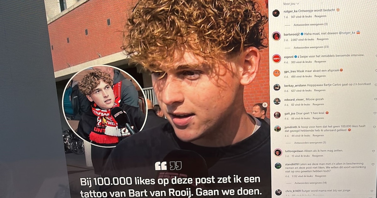 FC Twentefan die viral ging na Manchester United-uit voegt daad bij het ...