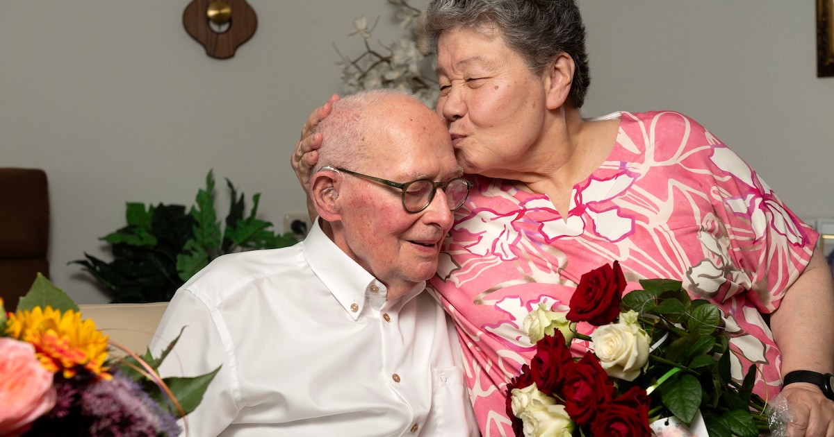 Hans en Clara Westerhof uit Hengelo zijn na 65 jaar nog steeds gelukkig met elkaar