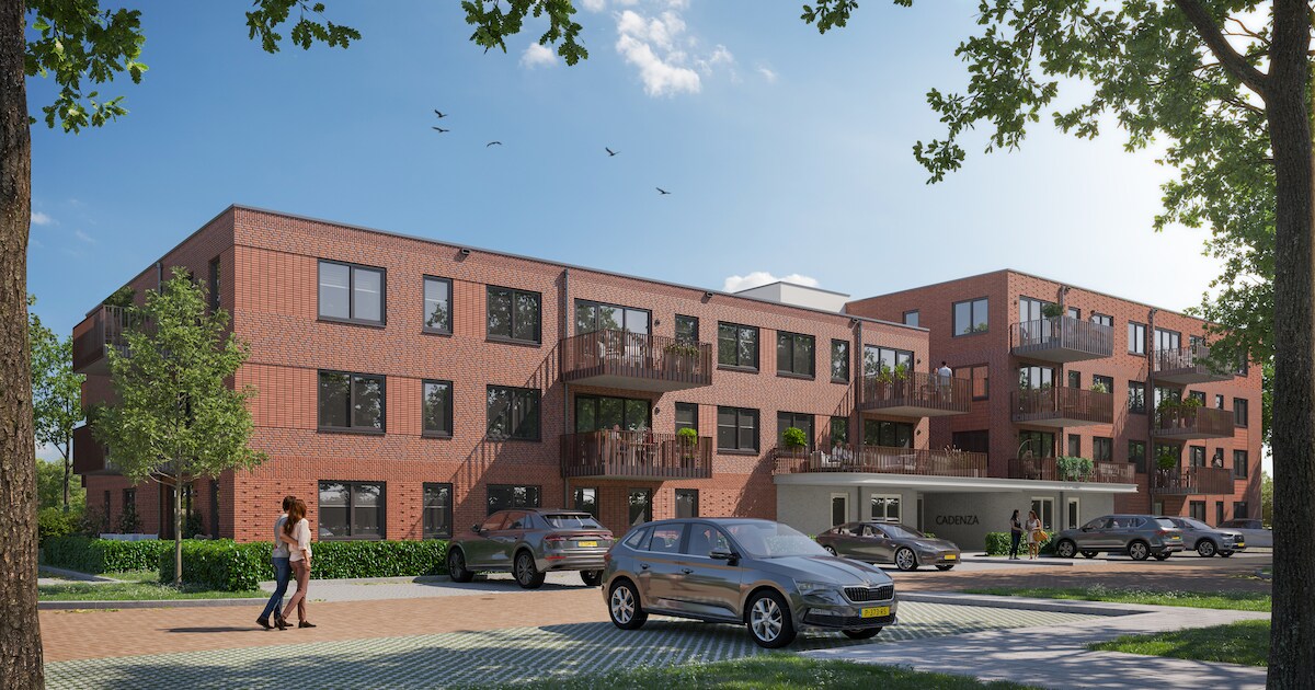 Dus tóch: bouw appartementencomplex Cadenza in Haaksbergen eindelijk van start
