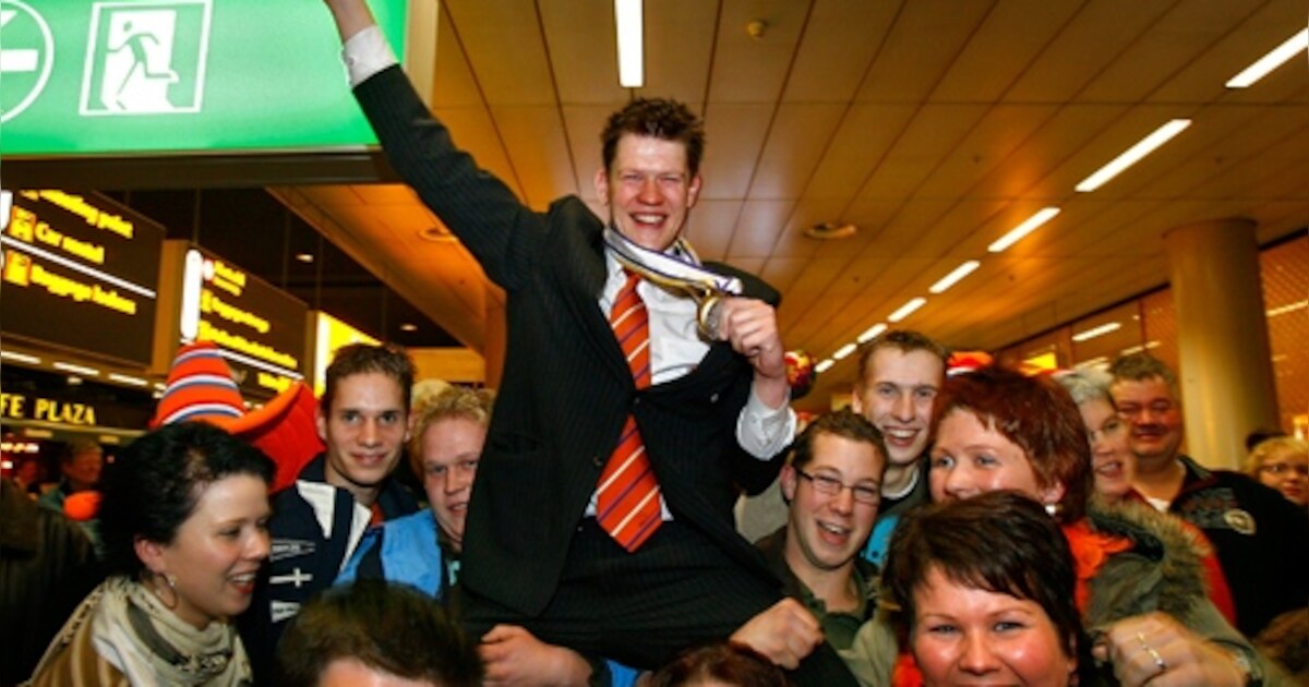 Metselaar uit Mander met zilveren medaille feestelijk onthaald op ...