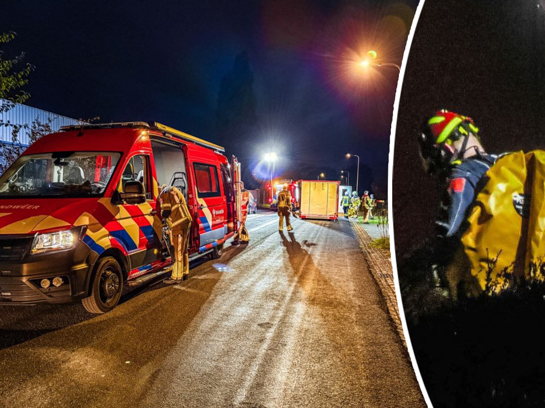Hoe een zoutzuurwolk alle seinen op rood zette in Enschede maandagavond