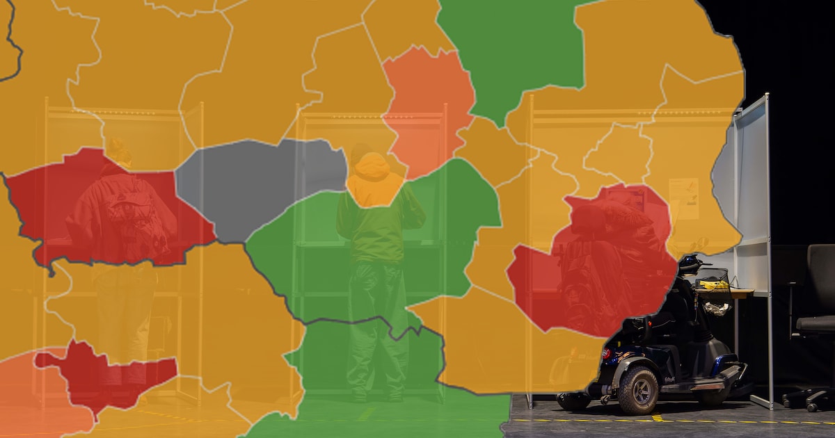 Twente kleurt oranje, groen én een beetje rood weer: dit was de uitslag