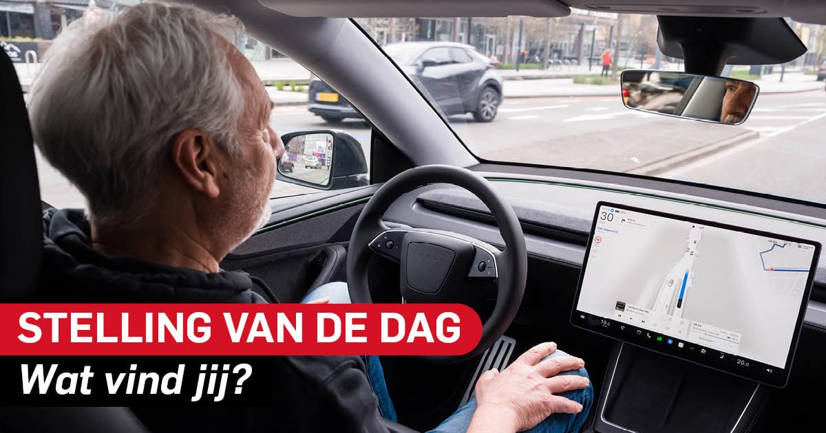 Stelling | Een zelfrijdende auto zou ook best iets voor mij zijn