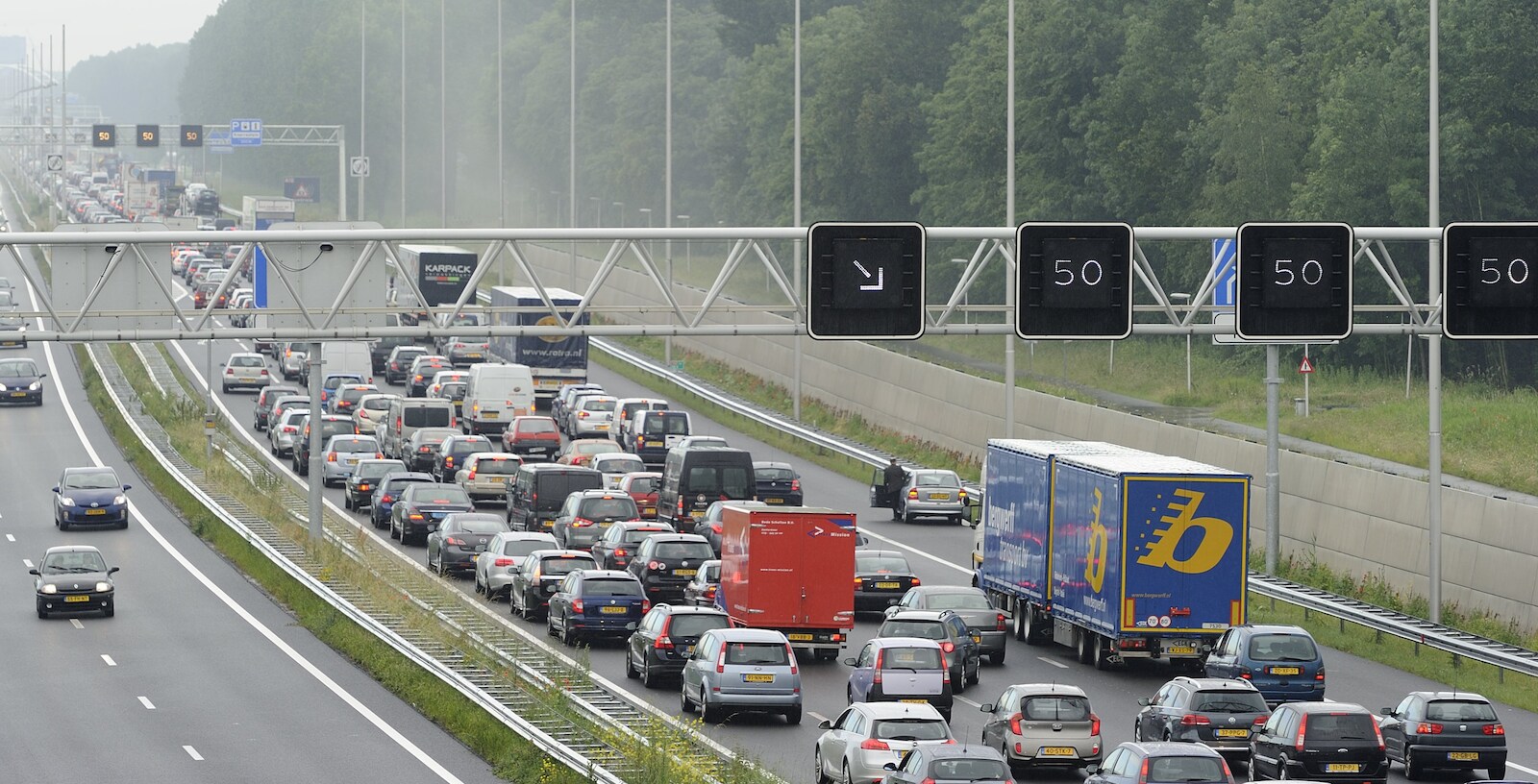 Ongevalscijfers op dit stuk A12 stijgen weer, Rijkswaterstaat zorgt nu ...