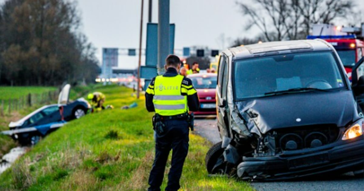 Een man (66) uit Heerenveen veroorzaakte vermoedelijk derde botsing op A12 in één week tijd