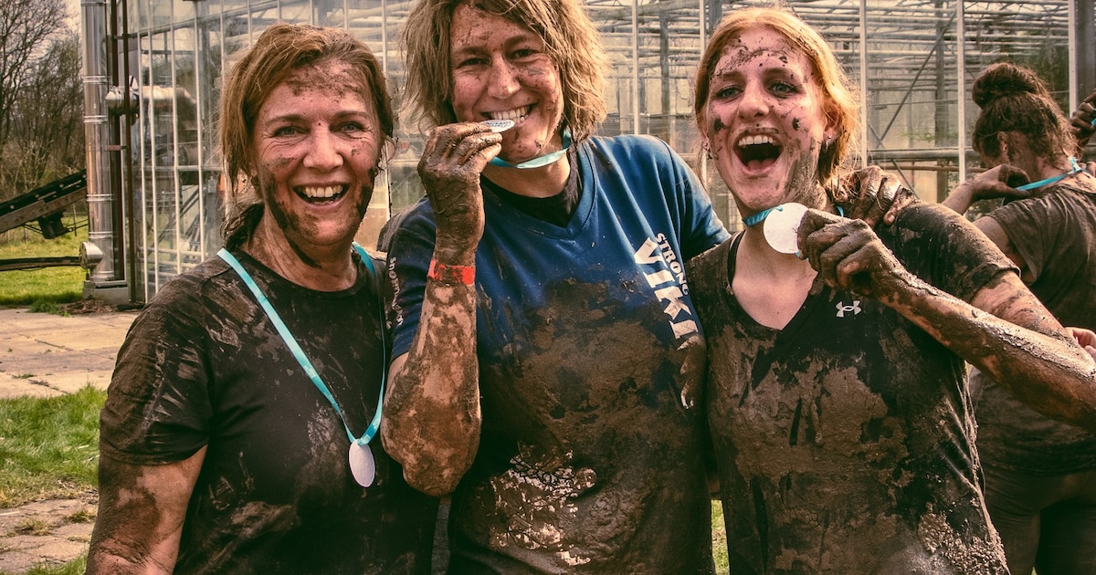 Tot je nek in de drek: op deze datum doe je mee aan een mudrun vlakbij Apeldoorn