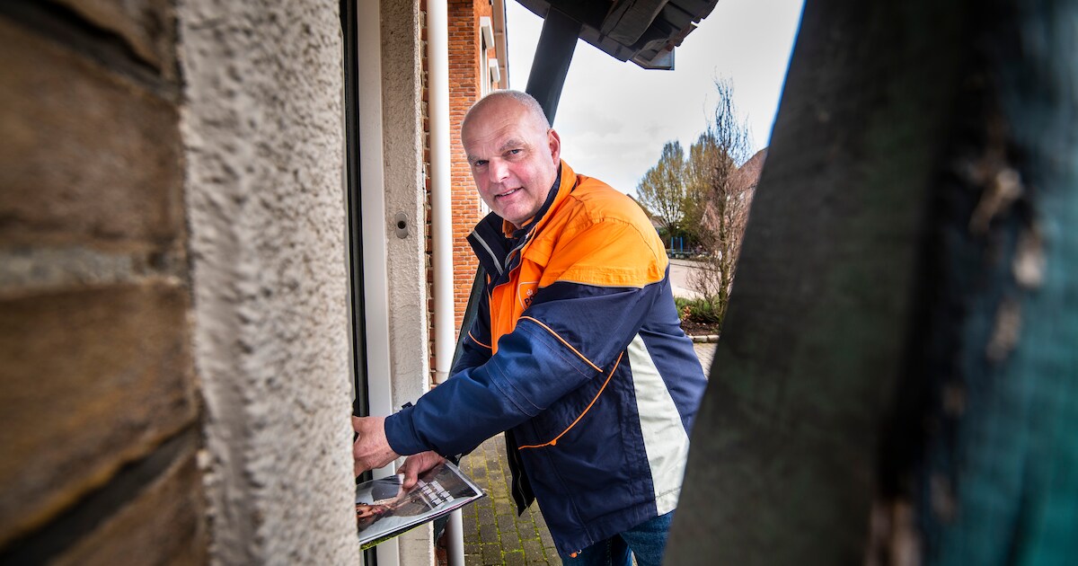 Loyaal tot het bittere einde: postbode André (60) verhuist ...