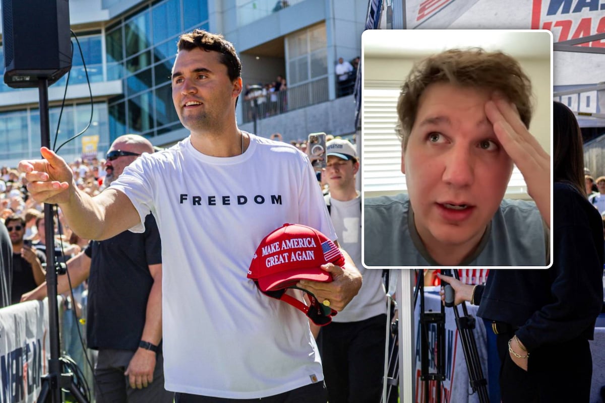 Student die Charlie Kirk (31) als laatste sprak voor zijn dood: 'Ik had  geen slechtere vraag kunnen stellen' | Buitenland | Tubantia.nl