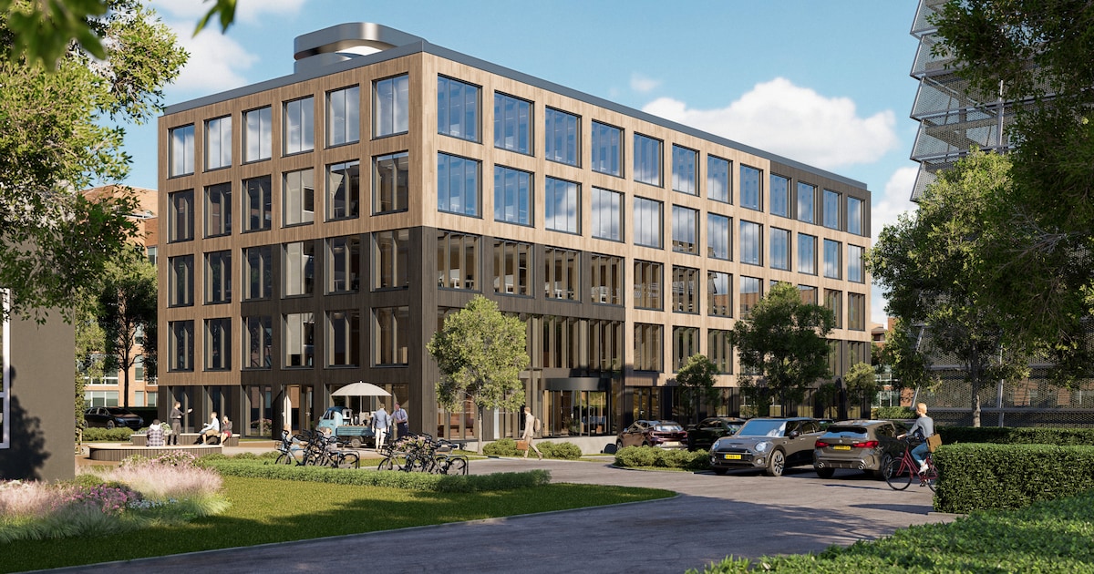Architectenbureau eerste huurder nieuw houten kantoorgebouw Enschede ...