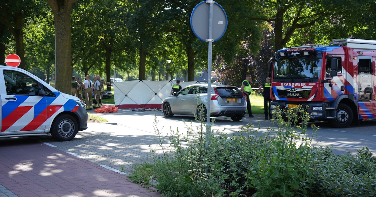 Fietser (86) overleden na botsing in Raalte
