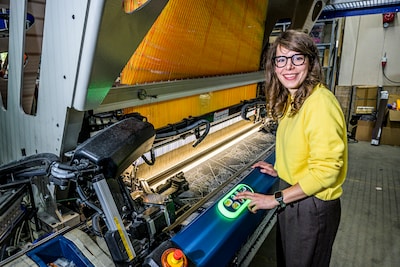 Annemieke (36) blaast Enschede nieuw leven in als textielstad: ‘We willen zo min mogelijk grondstoffen verspillen’