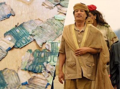 Van Benghazi tot Amsterdam: geroofde euro’s van Khadaffi dui