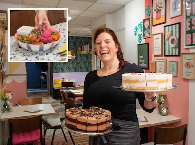 Hoe Lotta zonder pakjes, zuivel of eieren tóch haar beroemde cheesecake maakt: ‘Het is een smaakexpl