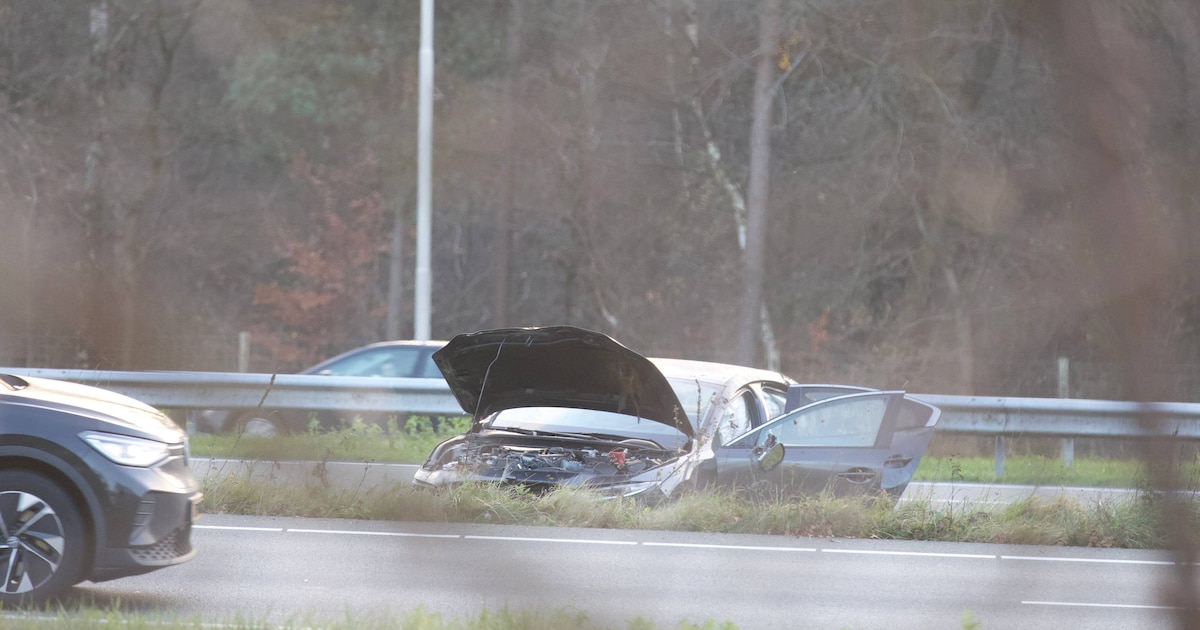 Flinke files op A35 en A1 als gevolg van een ongeval