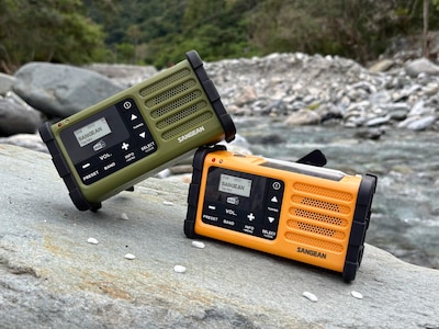 Oplaadbare radio DAB+/FM incl. noodfuncties - Sangean SDR-800DAB