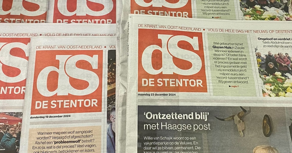 De Stentor verschijnt vandaag in drie edities | Deventer | tubantia.nl