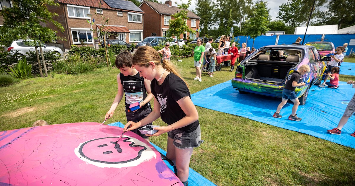 Auto’s pimpen tijdens Dorpsfeesten Noord Deurningen