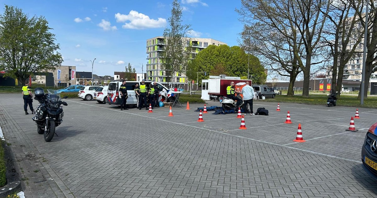 Politie Hengelo heeft succes met controle op fatbikes en scooters: meer dan 100 boetes op een dag