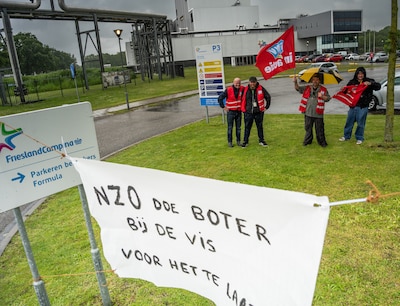 FrieslandCampina staakt: personeel in Borculo legt zondag de productie stil