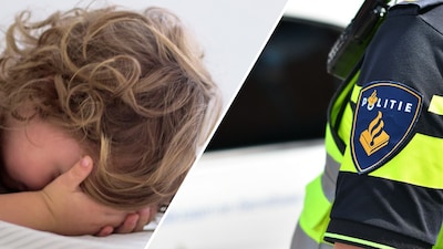 ‘Peen, peen’ jammert een peuter (2) in Enschede, vlak daarna doet agent Erna een verdrietige ontdekk