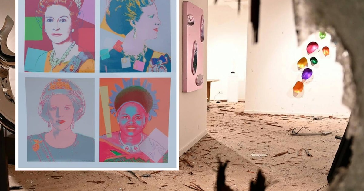 Verdachte (23) aangehouden voor kunstroof waarbij twee Andy Warhols werden gestolen, explosief gevon