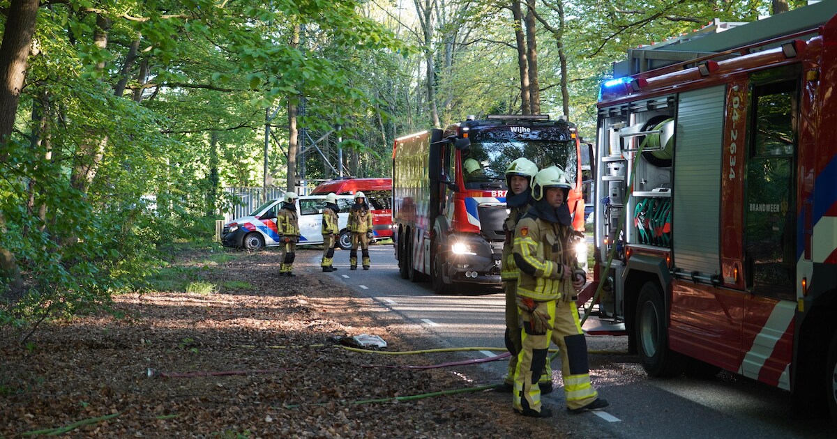 Beginnende brand in bos Heino snel onder controle