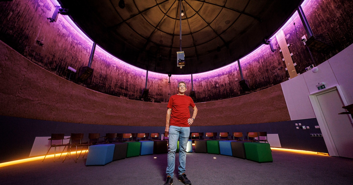 Na jaren zwoegen staat er eindelijk een theater in deze oude rioolwaterzuivering: ‘Dit is een bijzon