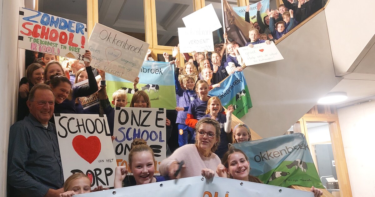 Wie o wie wil deze school overnemen, nu sluiting dreigt? ‘Gevoel in dorp is dat het één over twaalf 