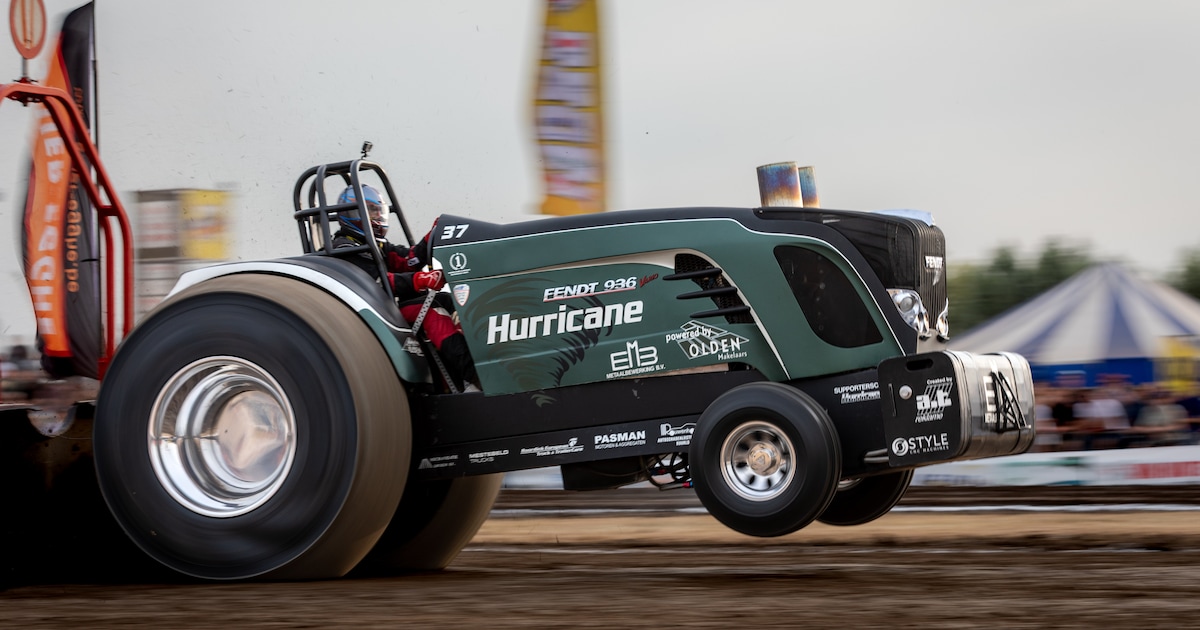 Hurricane Europees kampioen tractorpulling en Niels en Mandy nieuw koningspaar