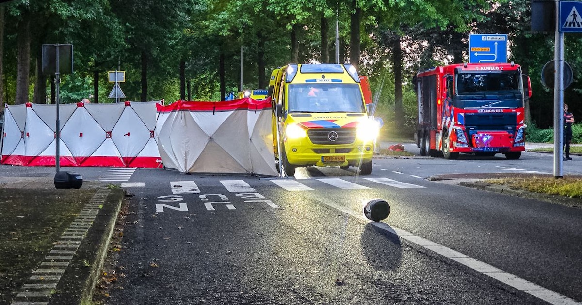 Ernstig ongeluk in Almelo: scooterrijder zwaargewond.