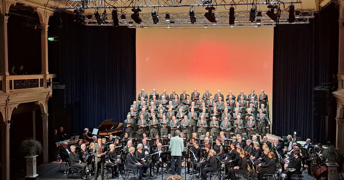 Ettens Mannenkoor geeft openluchtconcert in Etten