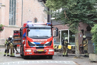 Brand in kelder van restaurant Noabers in Hellendoorn